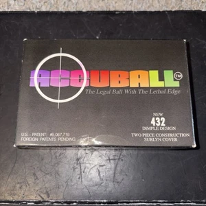 Accuball Golf Balls (6) New - Picture 1 of 3