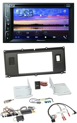 Pioneer Bluetooth 2DIN USB DVD DAB Lenkrad Autoradio für Land Rover Evoque ab 20 - Bild 1 von 4