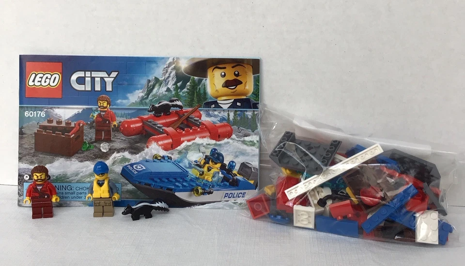 LEGO CITY #60176 Wild River Escape. 100% Completo, sin caja, usado Foto 1 de 3