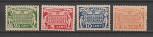 Sello de ingresos de las Indias Neerlandesas Fiscal Meterai Postspaarbank Postal Ahorros - Imagen 1 de 2