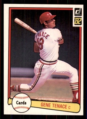 1982 年 Donruss #152 Gene Tenace 圣路易斯红雀队 — 第 1/2 张图片
