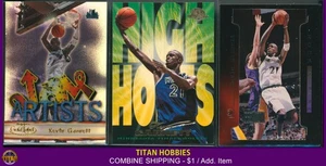 Kevin Garnett INSERT LOT 3X - Jam Artist, High Hopes, Rock N Fire INSERT - Picture 1 of 2