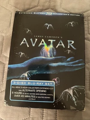 Avatar (DVD, 2010, 3-Disc Set, Extended Collector's Edition) - Image 1 of 4