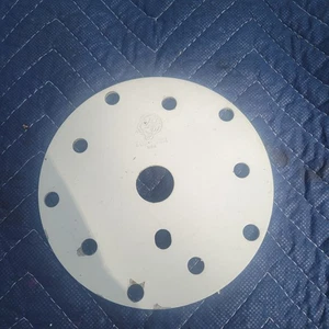 Tuf-Neck OLD SCHOOL BMX 80s Racing Power Disc Tiger 110 130 WHITE USA Connection - Picture 1 of 3