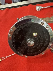 Vintage Penn No.49 SUPER MARINER Hochsee Angelrolle - Bild 1 von 19