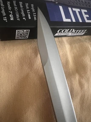 Cold Steel Large Ti-Lite 6 Green Signature Pocket Knife S35VN OD G10 New - Image 1 of 4