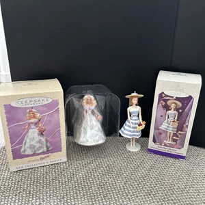 Zwei Hallmark Keepsake Barbie / Midge Ornamente - Bild 1 von 8