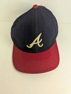 Vintage Atlanta Braves Mütze Kappe Sports Specialties The Pro 100 % Wolle Größe 7 1/4 - Bild 1 von 15