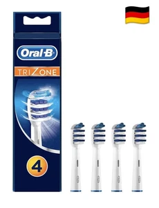 Oral-B TriZone Spazzole a innesto Spazzole di ricambio, confezione vantaggiosa da 4 pezzi - [NUOVO] [CONFEZIONE ORIGINALE] - Foto 1 di 2