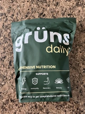 Gruns Adultos Superfoods Gomitas Verdes, 224 unidades, paquete de 28 Foto 1 de 3