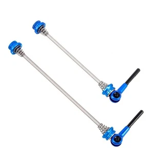 2er Pack Fahrradspieße Light Titan Schnellspanner für Rennrad Spieß - Bild 1 von 18