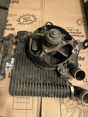 Intercooler turbo Toyota MR2 1991-1993 SW20 3SGTE genuino OEM con ventilador Foto 1 de 4