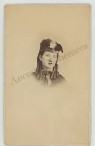 WHEELOCK Frances 1846 - 1897 CDV Foto Greigsville NY CO WA Chas KESSLER DODGE - Bild 1 von 2