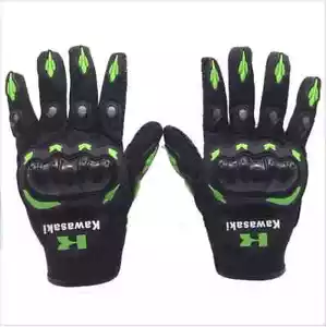 Kawasaki Knuckle Motorcycle Bike Enduro Gloves Motorcross 100% TLD FOX FOXES - Picture 1 of 2