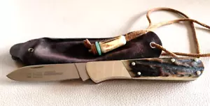 Puma Jagdmesser mit Hidden Lock Verriegelung 210921 mit Tasche - Bild 1 von 5
