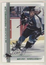 2000-01 ITG Be A Player Memorabilia Emerald All-Star Fantasy /10 Bryan Marchment