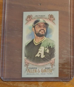 2021 Topps Allen and Ginter Mini A & G Back #46 Reggie Jackson Athletics - Picture 1 of 2
