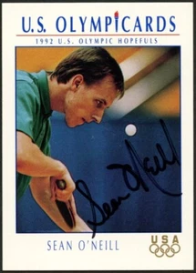 Sean O'Neill #78 signed autograph 1992 Impel U.S. Olympic Hopefuls Card - Picture 1 of 1