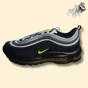 Nike Air Max 97 Schwarz Weiß Grün Gr. 41 44 Herren Schuhe Sneaker ✅NEU/OVP✅ - Bild 1 von 5