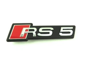 Original Audi RS5 Gitter Abzeichen Vorne Emblem Rs 5 2020 + 8W6853736CT94 - Bild 1 von 3