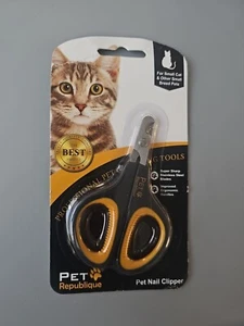 Cat Nail Clipper - Professional Stainless-Steel Claw Trimmer for Cats, Kittens - Picture 1 of 3