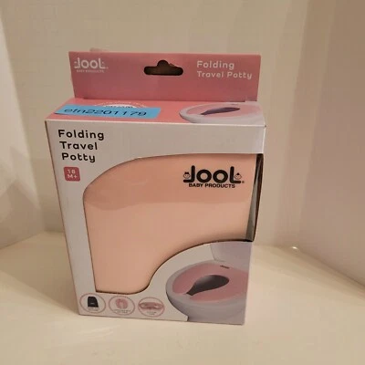 Jool Baby Folding Travel Potty Seat for Toddlers, Fits Toilets - Pink - Image 1 of 2