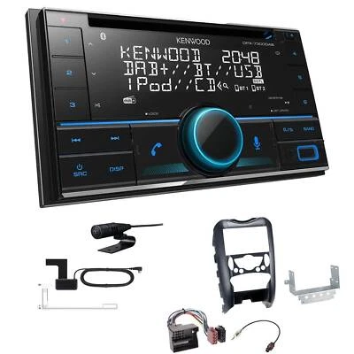 Kenwood 2-DIN Receiver Autoradio Bluetooth für MINI Clubmann ab 2007 in schwarz - Bild 1 von 4