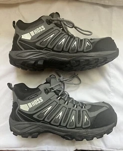 Scarpe da trekking uomo Hoss trail grigie taglia 9,5 M - leggi - Foto 1 di 11