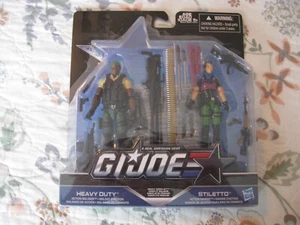 G.I. Joe 50th Anniversary Heavy Conflict Stiletto & Heavy Duty 2 Pack 2016 - Bild 1 von 2