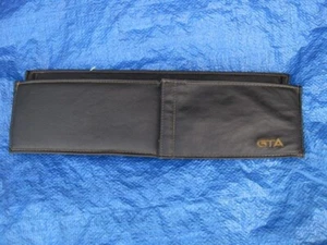 1982-1992 FIREBIRD TRANS AM GTA 30s BOLSILLO MAPA DASH NEGRO MUY BONITO - Imagen 1 de 5