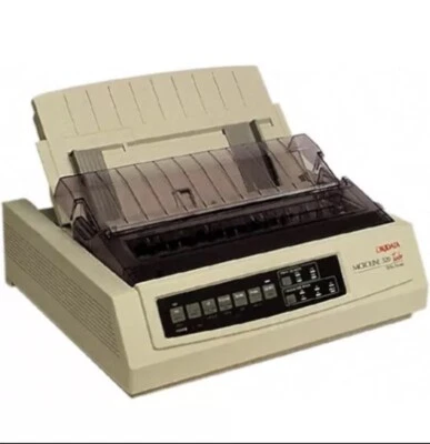 RE-NEWED Oki MICROLINE 320 Turbo Mono Dot Matrix Printer Parallel NO USB - Image 1 of 4