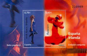 Spain Hb Issue Joint 2008 United Popular Dances MNH - Picture 1 of 1