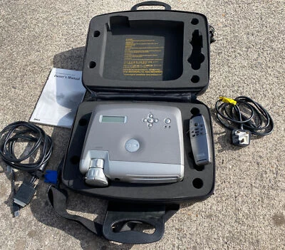 Dell 3300mp DLP Projector with Manual, Dell Case, Cables, Remote - Image 1 of 4