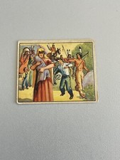 1949 Bowman Wild west card #D-3 Captive's March