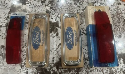 NOS 1966 - 1977 福特 BRONCO 尾灯镜头 — 第 1/4 张图片