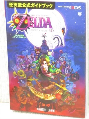 LEGEND OF ZELDA Majora's Mask 3D Official Guide Nintendo 3DS Book 2015 SG37* - Image 1 of 4