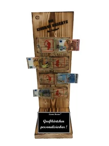 Eiserne Reserve ® Mausefalle Personalisierbar Geldgeschenk - Geschenkidee Namen - Bild 1 von 3