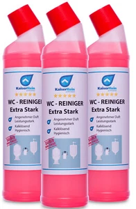 KaiserRein Profi WC-Reiniger extra Stark Urinsteinentferner Urinsteinlöser SET 3 - Bild 1 von 3