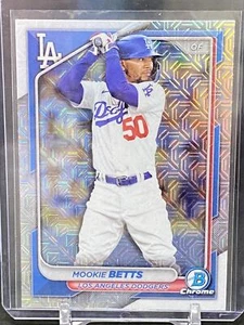 2024 Bowman #40 Mookie Betts Mojo Refractors - Picture 1 of 2