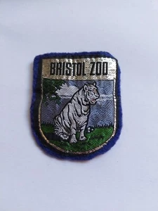 Bristol Zoo (Blue) Woven Cloth Patch Badge - Picture 1 of 2