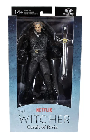 McFarlane Toys Netflix The Witcher Season 1 Geralt of Rivia Action Figure Cover