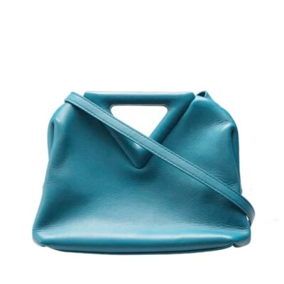 Bottega Veneta Blue Green Point Small Tote Bag - Image 1 of 4