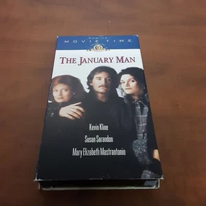 The January Man VHS VCR Video Tape Used Kevin Kline - Picture 1 of 4