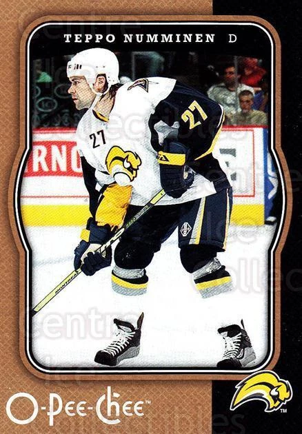 2007-08 O-Pee-Chee #63 Teppo Numminen - Image 1 of 1