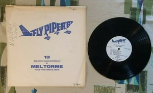 Fly Piper 10" Mel Torme Radio Commercials Jingles 1967 Aviation VG-/VG+ - Foto 1 di 5