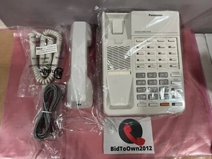 Teléfono con altavoz Panasonic KX-T7020 sin pantalla (blanco) *totalmente restaurado* - Imagen 1 de 3