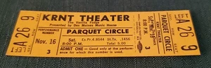 Boleto The Vanilla Fudge; 1968; Des Moines Music House; Sin usar; Nuevo de Lote Antiguo; ¡Ver fotos! - Imagen 1 de 7