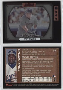 2000 Bowman Retro-Future Tony Gwynn #80 HOF