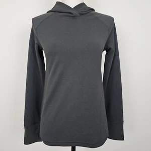 Eddie Bauer Shirt Damen XS Grau Hoodie Stretch Sport Training Langarm Oberteil - Bild 1 von 19