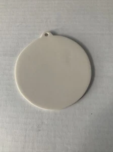 DIY Arts & Crafts Ceramic Christmas Ornament Ready For Painting Crafts Supplies - Picture 1 of 2